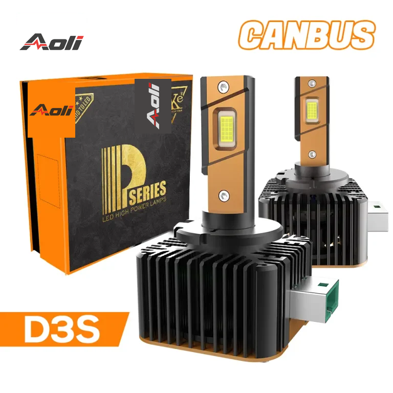 35W D3S LED Headlight Bulb | 6500K Bright White Canbus | Xenon to LED Upgrade
