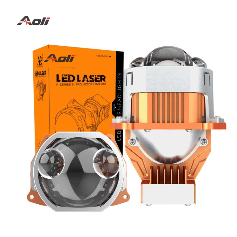 Customized Low beam 45W/Hight beam+laser 85W Projection lens