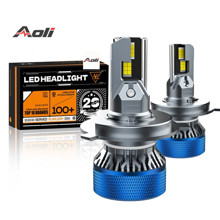 65W 6500 lm 03C Series H4 LED Bulb For Car