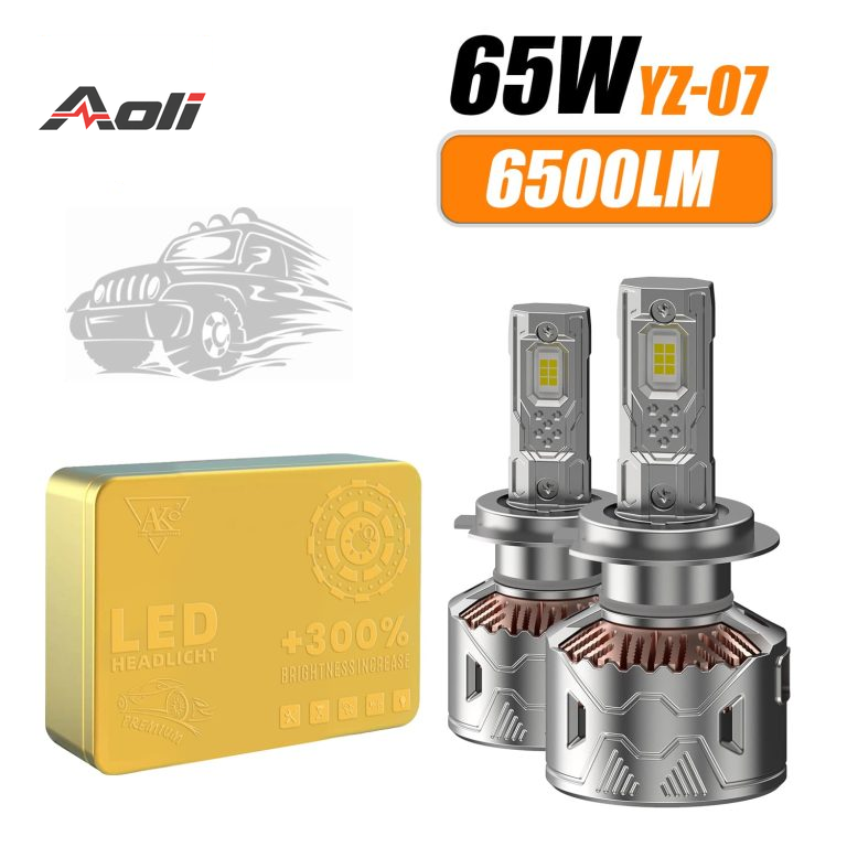 65W 6500 lm H7 6000K LED Bulb YZ07 Series
