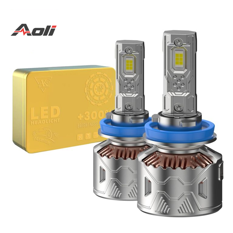 65W 6500 lm YZ07 Series H11 LED Bulb For Car