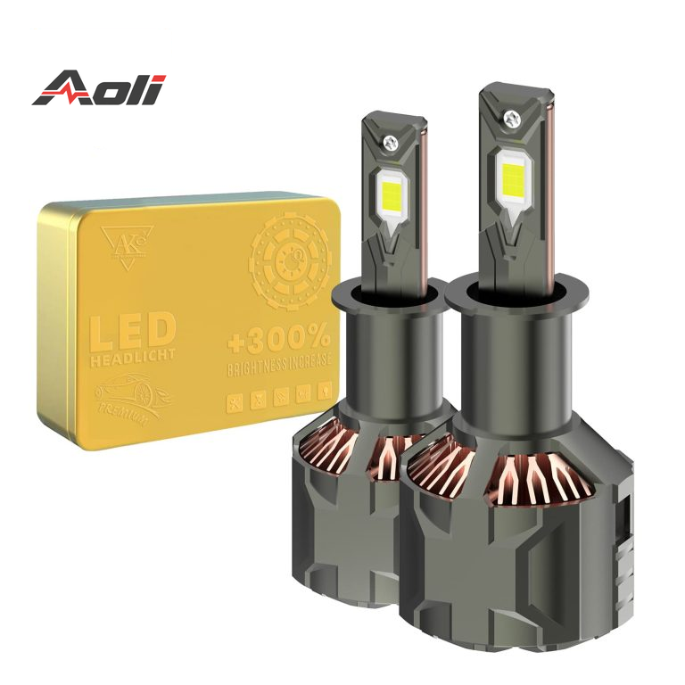 H3 120W LED Bulb YZ08 Series Double Copper Tube