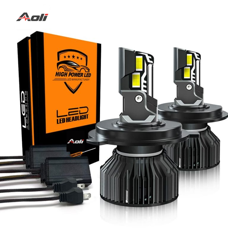 110W 11000 lm 24 Volt H4 LED Headlight Bulb T55 Series