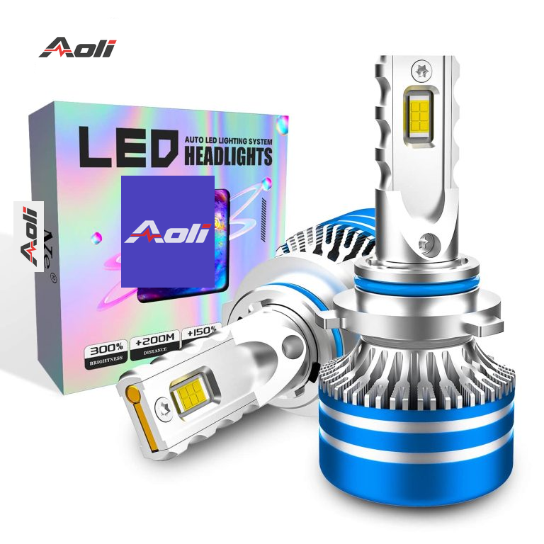 65W 6500 lm 9006 Hb4 LED Headlight Bulbs D01 Series