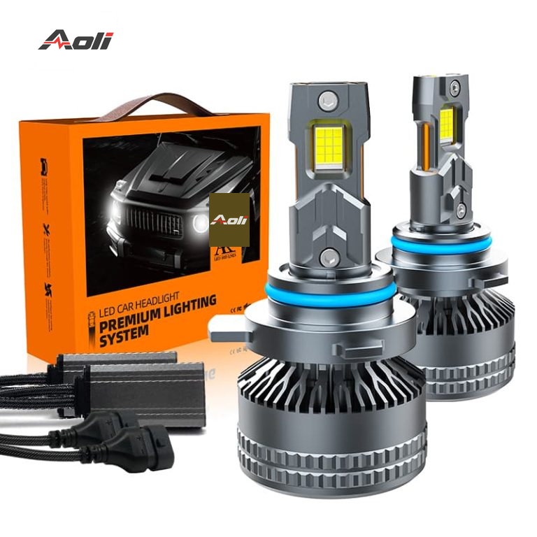 240Watt K10 9012 LED Headlight Bulb Conversion Kit High Low Beam