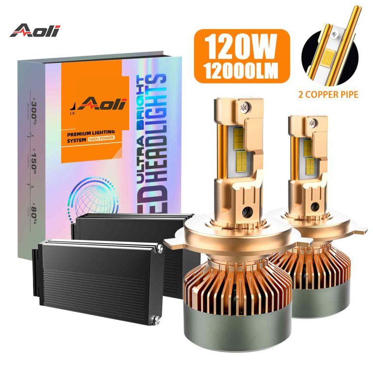 K20 H4 9003 Hb2 LED Headlight Bulbs 120Watts
