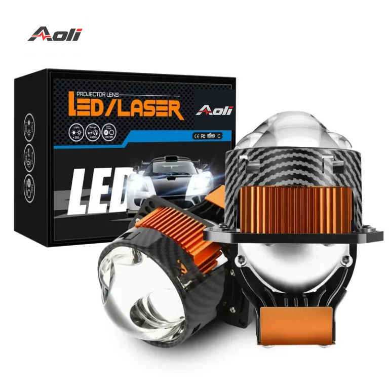 A90 3 Inch Bi-LED Laser Projector Lens 60W 70W 90W 6000K