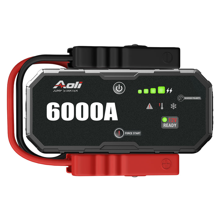 F40-6000A Car Jump Starter Battery Charger (2025 Upgrade)