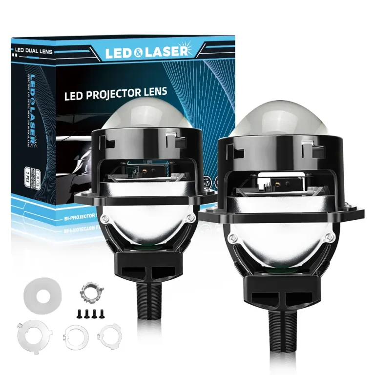 A99 130W 3 Inch Bi LED Projector Lens Car Lighting Retrofit Lossless Installation