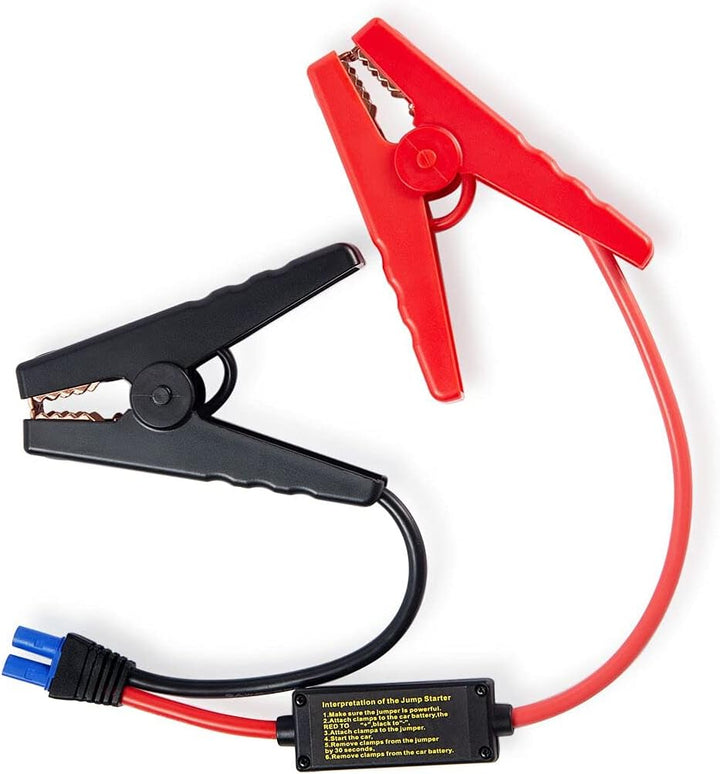 Jump Starter Cable. Replacement Car Jumper Clip Clamp
